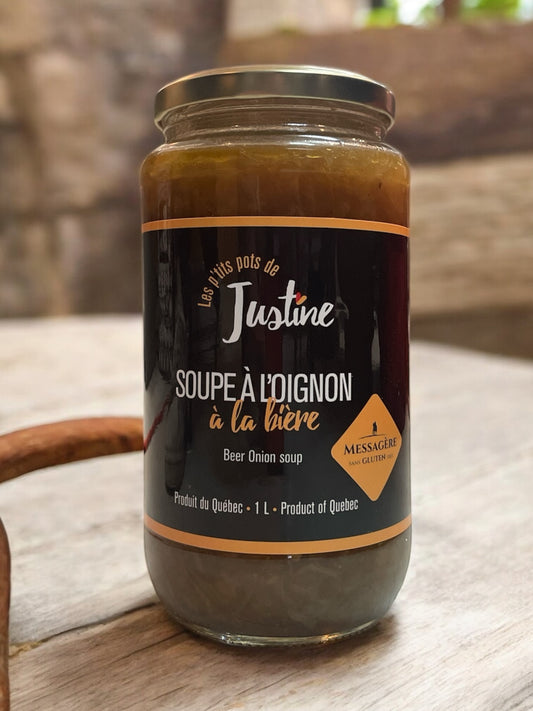 Soupe à l'oignon à la bière Rousse 1 L/ Red Beer Onion soupe 1 L