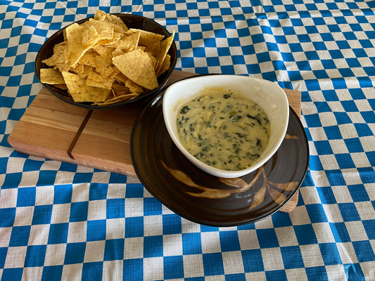 Trempette aux épinards et artichauts